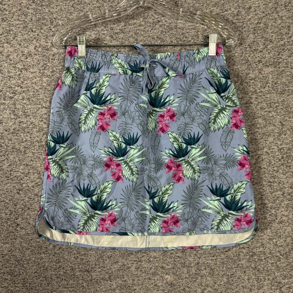 Duluth Trading Co Women's Size XS Floral Print Linerless Pier Genius Skirt